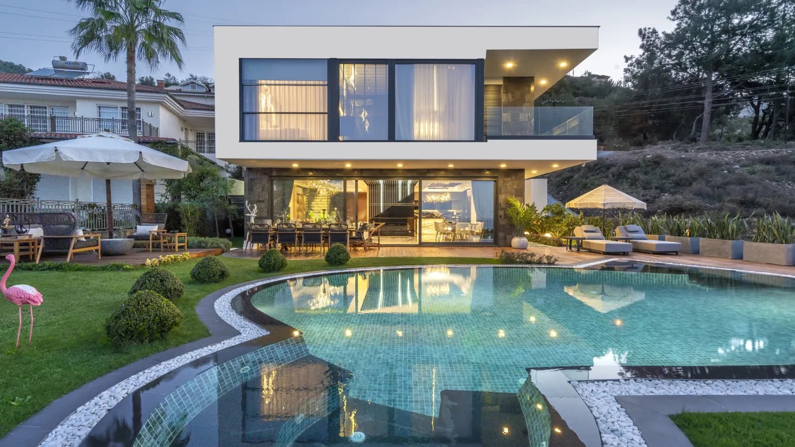 Luxury 3+1 Villa with Sea View in Alanya Bektas — photo 1