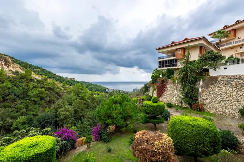Alanya Kargıcak Full Sea View 3+2 Duplex Apartment For Sale — photo 1
