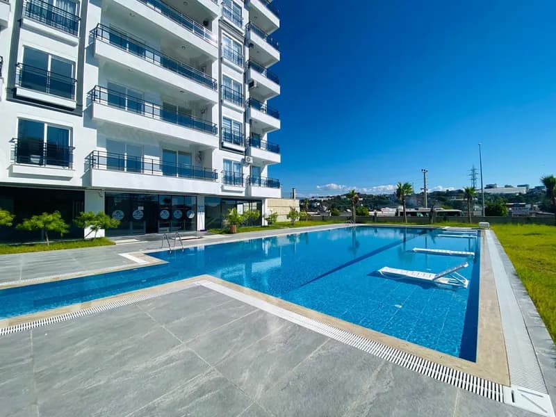 Fully Furnished 1+1 Apartment In A Luxury Residential Complex In Avsallar — photo 1